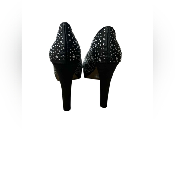 Sky High Vince Camuto Platform Bedazzled Heels Size 7/37 NIB - Picture 4 of 7